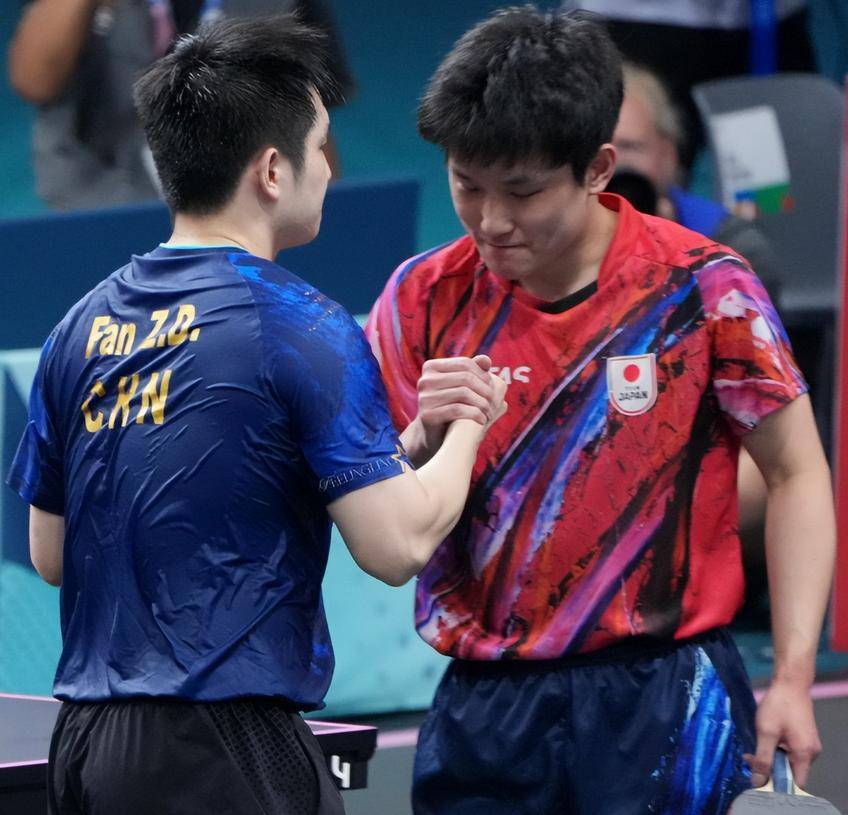 关于法国队力克韩国队,张本智和状态火热的信息 关于法国队力克韩国队,张本智和状态火热的信息